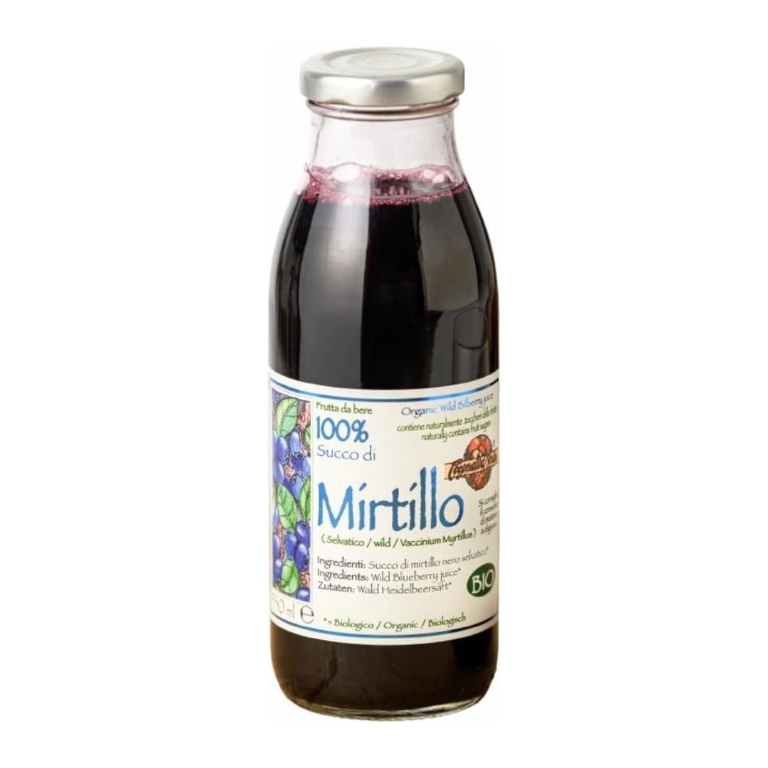 Succo di Mirtillo Nero Selvatico Biologico 330 ml