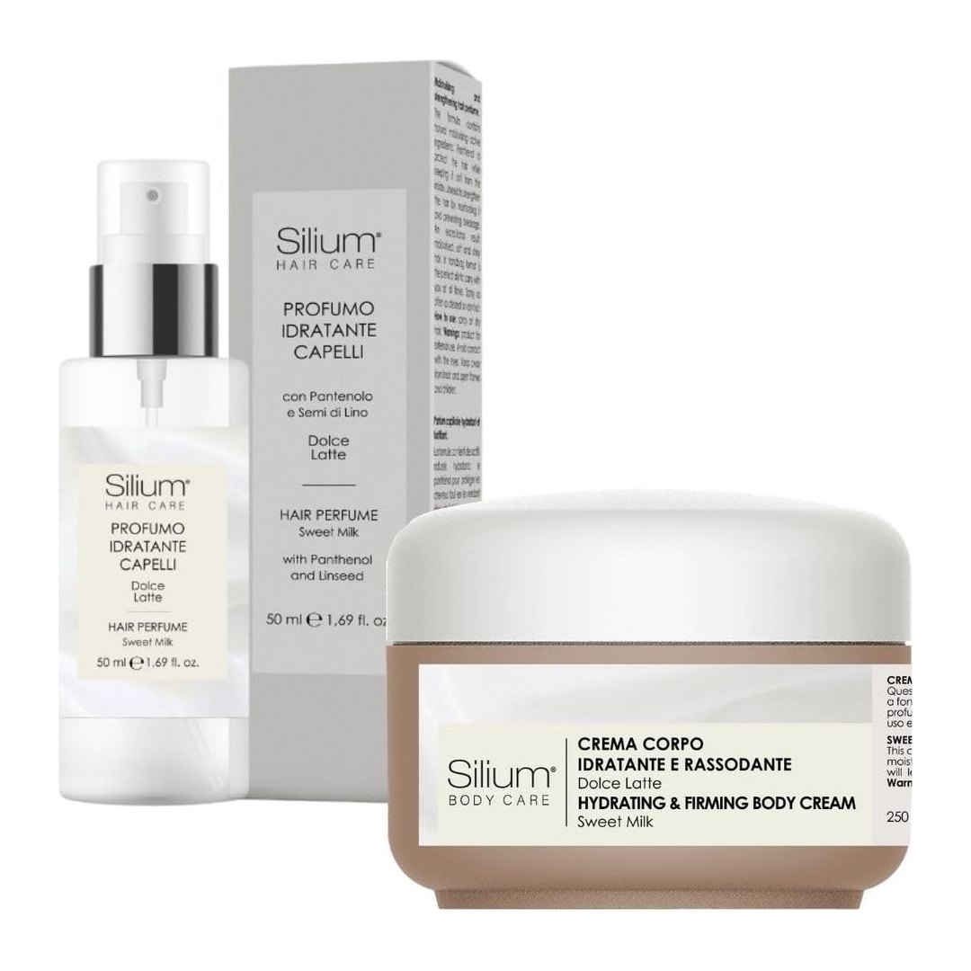 Profumo per Capelli e Crema Corpo Dolce Latte