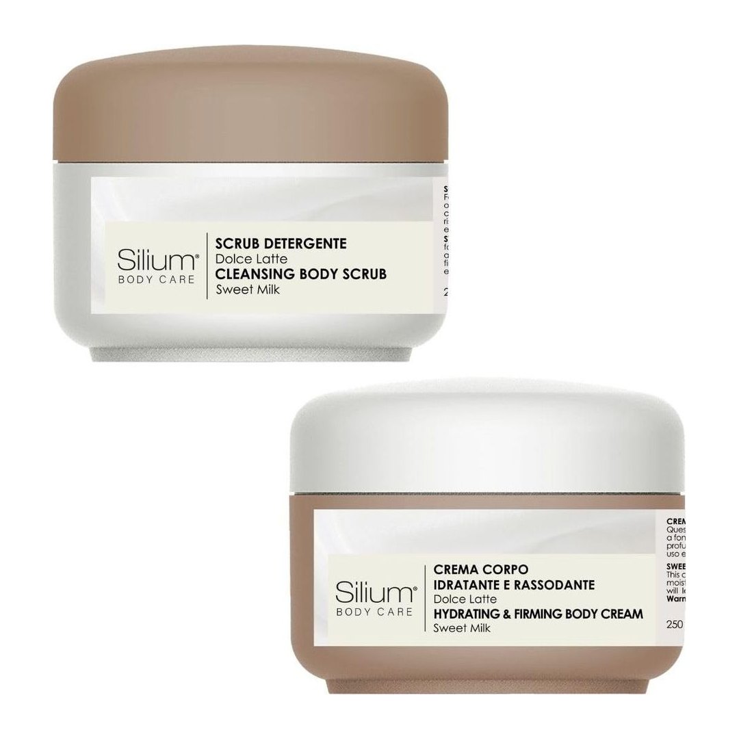 Crema e Scrub Corpo Dolce Latte | Esfoliante Naturale e Idratante | Pelle Mor…