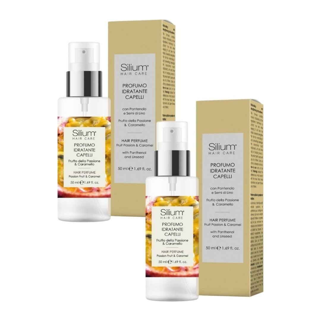 Profumo per Capelli Idratante Frutto della Passione & Caramello Pack 2x50ml N…