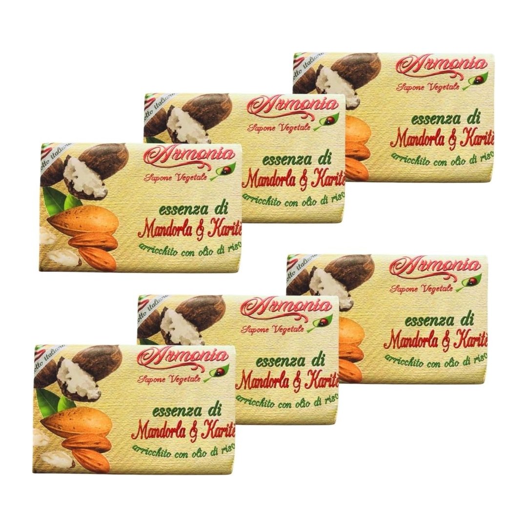 Armonia | Sapone Vegetale Mandorla e Karitè | Pelli Sensibili
