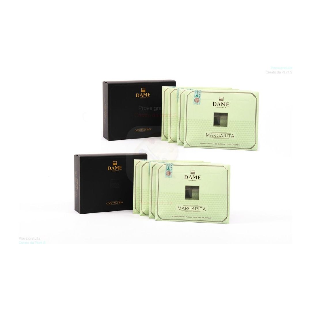 Dame Margarita Cocktail. 8 x 100ml Margarita Drink Pronto