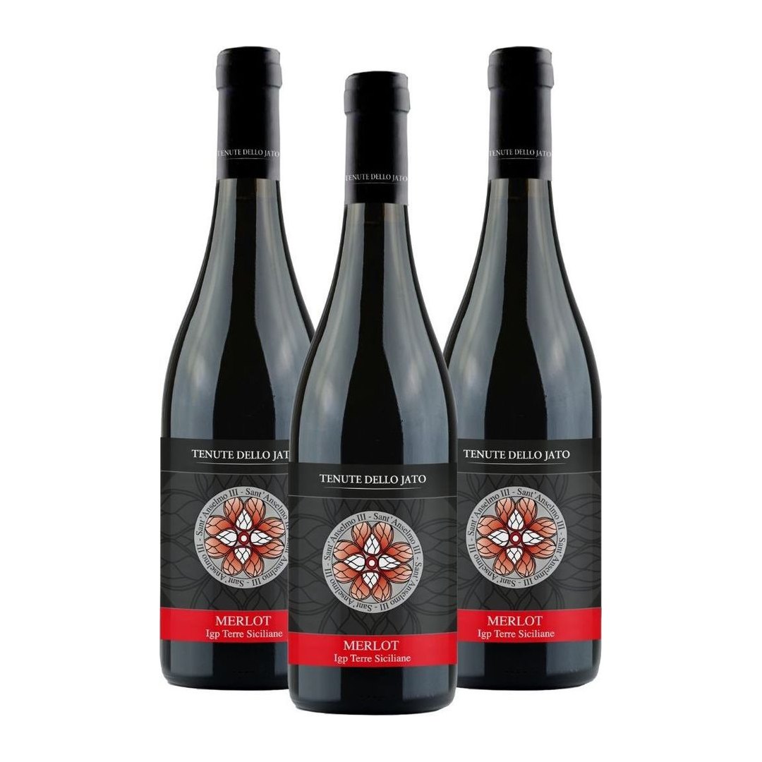 Sant'Anselmo Merlot IGT Terre Siciliane 3x750 ml