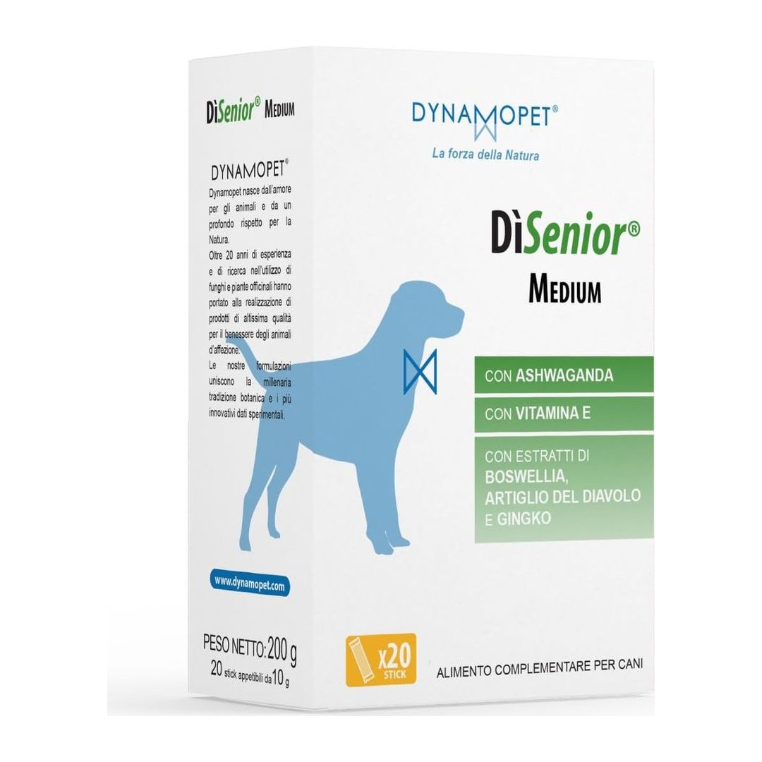 DYNAMOPET | Dìsenior Medium - Alimento Complementare per Cani Anziani