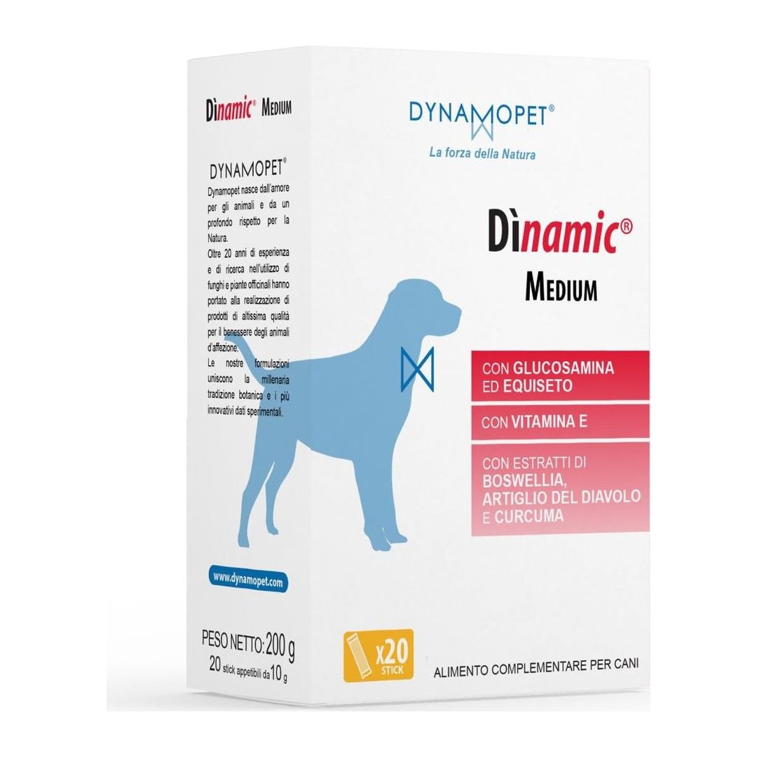 DYNAMOPET | Integratore Articolazioni per Cane Dìnamic Medium - Alimento Comp…