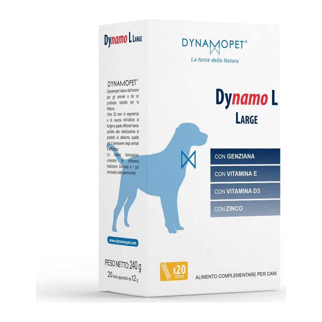 DYNAMOPET | Dynamo L Large - Alimento Complementare per le Difese dell'Organi…