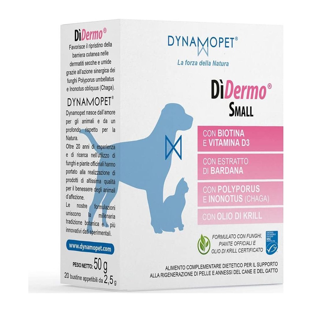 DYNAMOPET | DìDermo Small - Alimento Complementare per il Mantello di Cani e…