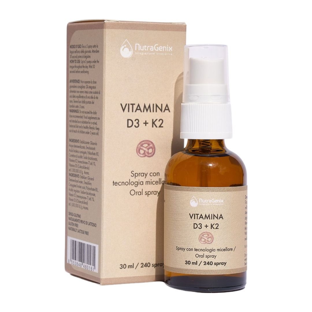 Vitamina D3 + K2 Spray Micellare 30 ml